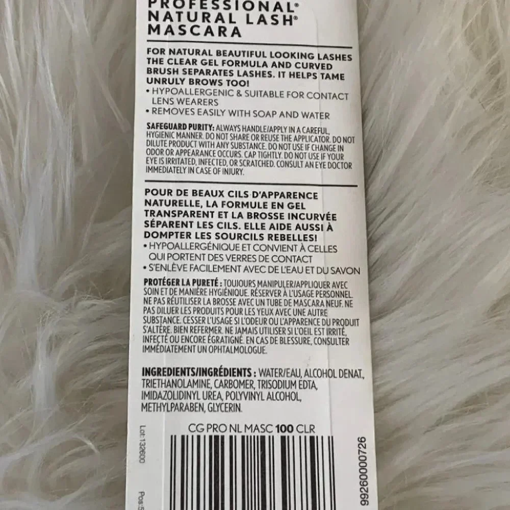 COVERGIRL Professional Natural Lash Mascara Clear 100‎